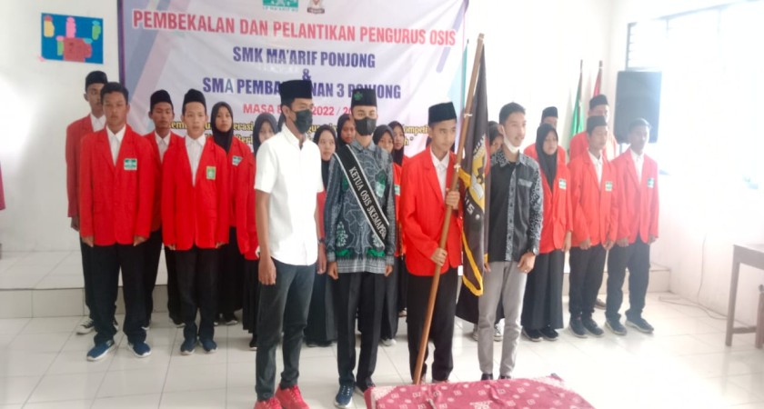 Pembekalan Dan Pelantikan Pengurus OSIS 2022-2023